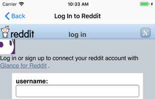 Glance for Reddit screenshot 1
