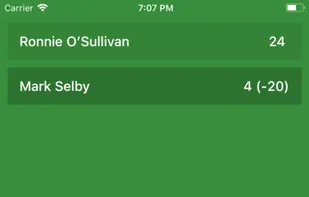 Snooker: Scoreboard screenshot 3