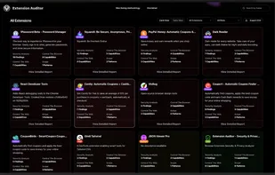 Extension Auditor screenshot 1