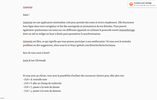 Litewrite screenshot 1