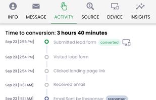 Time to Conversion maps out the entire conversion cycles with timestamp and tells you the total Time To Conversion,