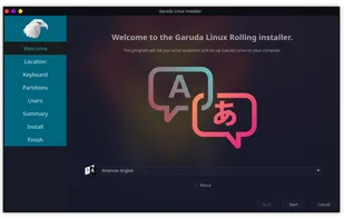 Garuda Linux screenshot 1