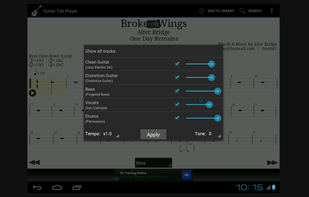 Guitar Tab Player screenshot 3