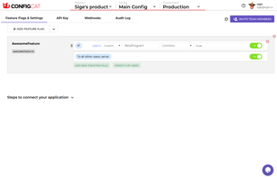 ConfigCat screenshot 1