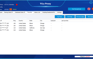YiLu Proxy screenshot 1