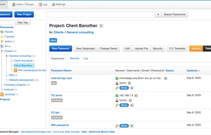 Team Password Manager screenshot 1