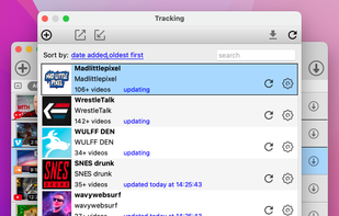 Playlist and channel tacking