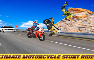 Ultimate Motorcycle Stunt Game screenshot 2