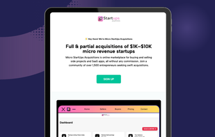 Micro StartUps Acquisitions screenshot 1