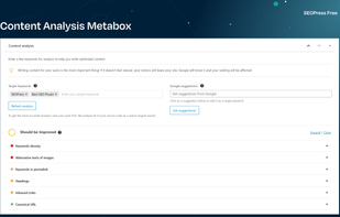 SEOPress screenshot 2
