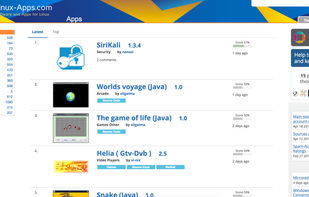 Linux-apps.com screenshot 1