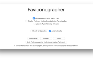 Faviconographer screenshot 1