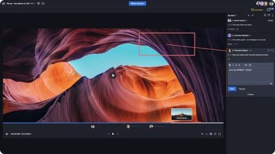 Simple, easy to use markup tools let you get frame and pixel accurate feedback quickly in one place.