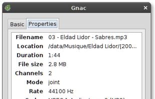 Gnac screenshot 1