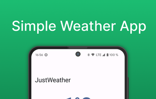 JustWeather screenshot 1