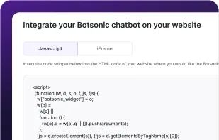 Botsonic  screenshot 3