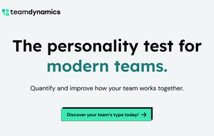 The personality test for teams