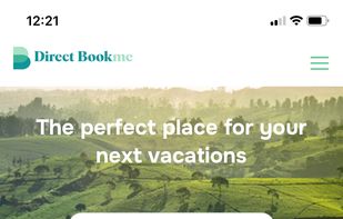 Mobile homepage 