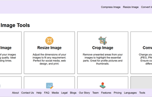 home page for toolsforimage