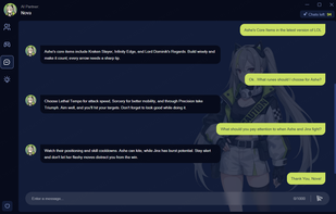 Chat with AI character in GamiMate