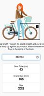 Bike Size Calculator screenshot 2