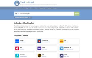 TrackTheParcel screenshot 1