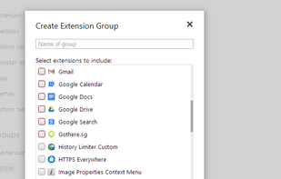 SimpleExtManager screenshot 2