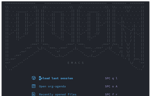 Doom Emacs screenshot 1