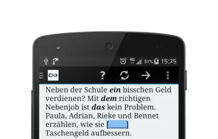 Unlimited German Practice screenshot 1