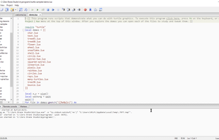 ZeroBrane Studio screenshot 1