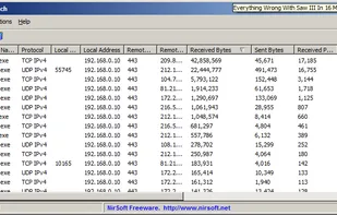 LiveTcpUdpWatch screenshot 1