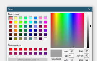 Color picker...