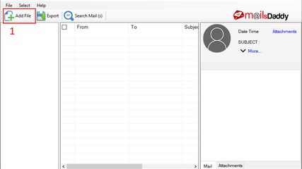 MailsDaddy MBOX to PST Converter screenshot 1