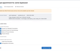 SimplePractice screenshot 2