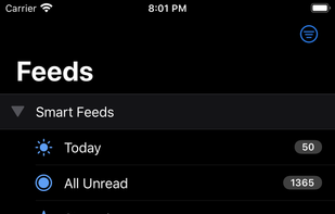 NetNewsWire screenshot 1