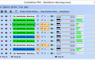 Combiwave JinglePlayer and Audio Cart Machine