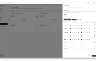 Employee / Team / Office  schedule