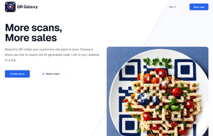 QR Galaxy screenshot 1