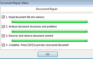 DocRepair screenshot 1