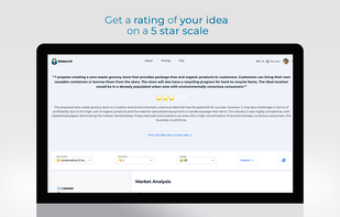 RebeccAi gives you a rating on your idea