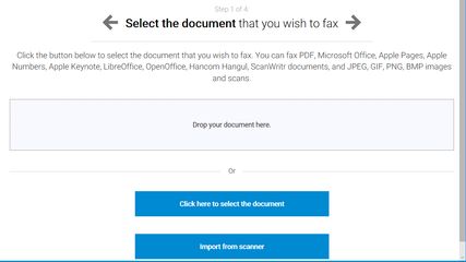 Select or scan a document