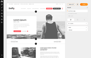 The perfect mix between a CMS and website builde