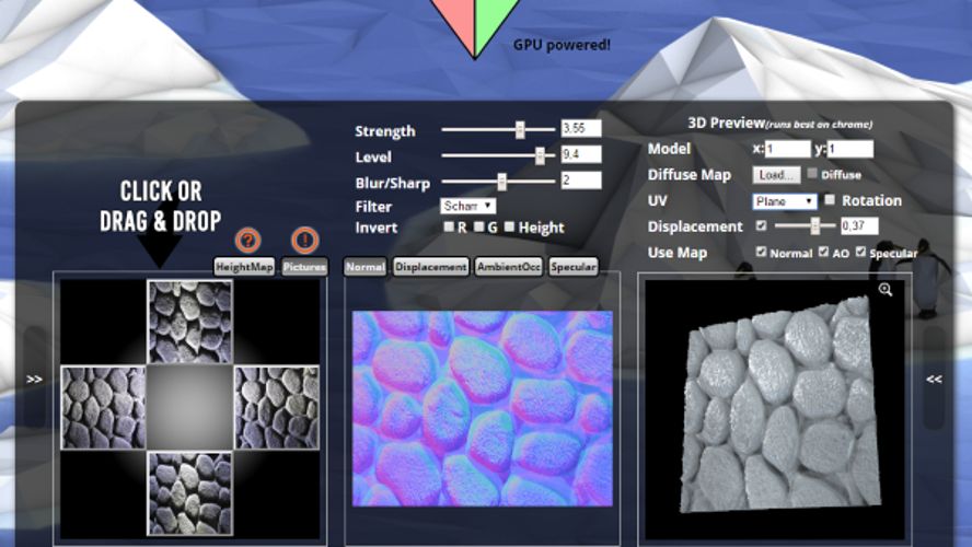 NormalMap-Online: Create a normal map directly inside your browser ...