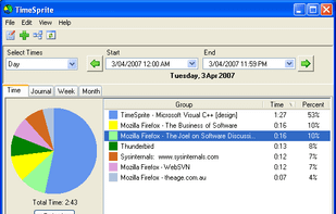 TimeSprite screenshot 2