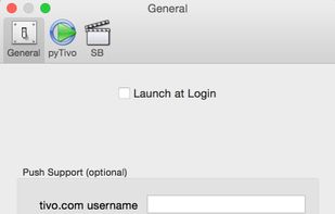 pyTivoX screenshot 1