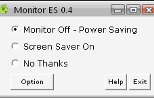 MonitorES (Monitor Energy Saver) screenshot 1