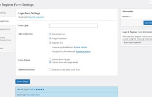 Login & Register Form by BestWebSoft screenshot 1