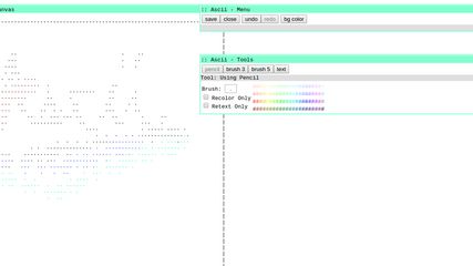 ASCIIGraffiti screenshot 1