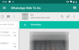 WhatsApp Web To Go screenshot 3