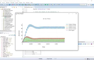 Dynamic Simulation of a Boost Converter